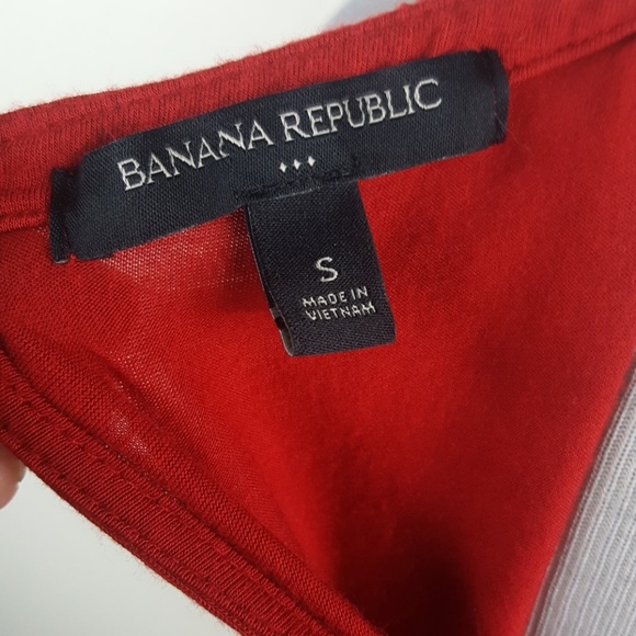Banana Republic Red Soft Loose Sleeveless Tank Top - Picture 8 of 8